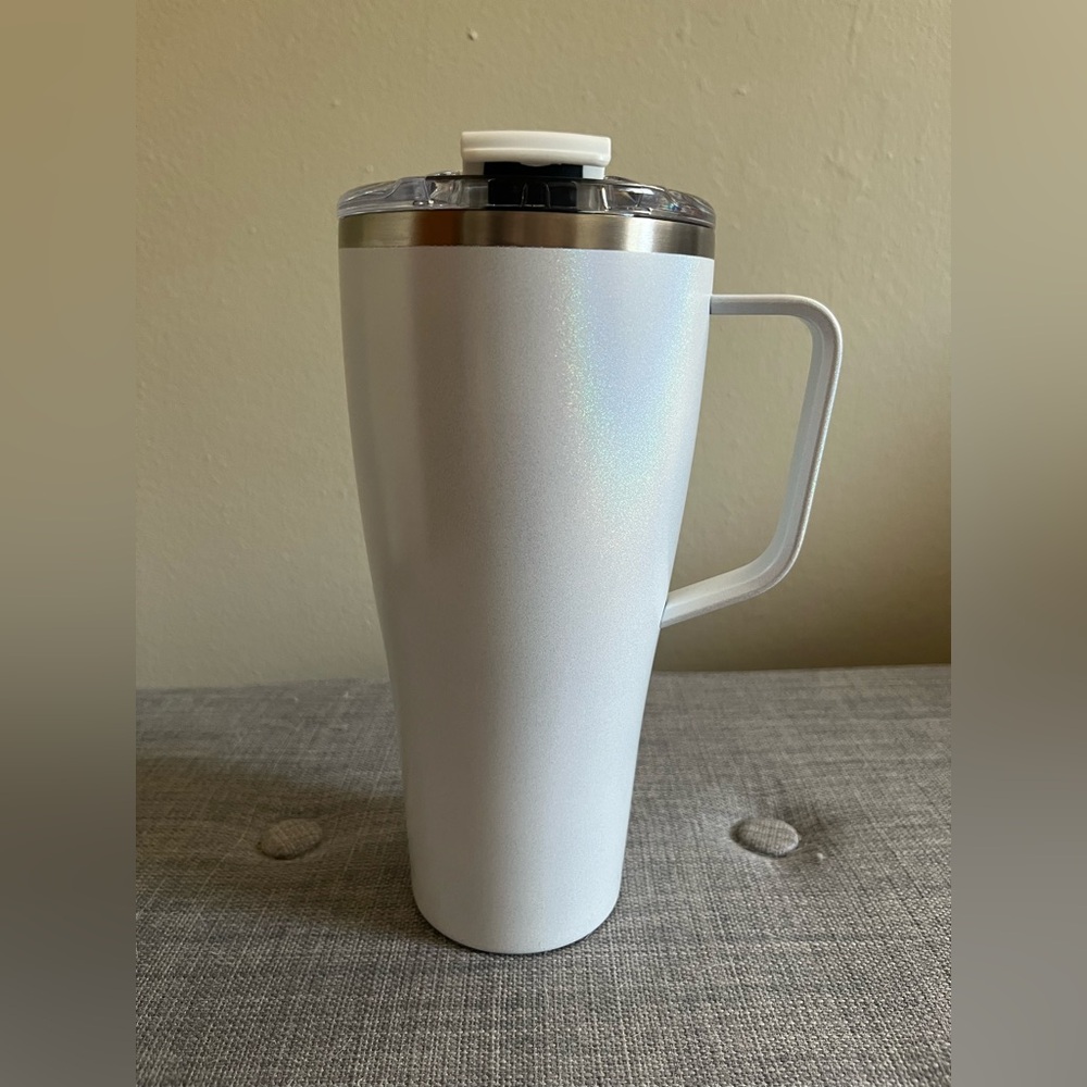 BrüMate Toddy XL 32oz 100% Leak-Proof White Insulated Tumbler - Picture 4 of 10